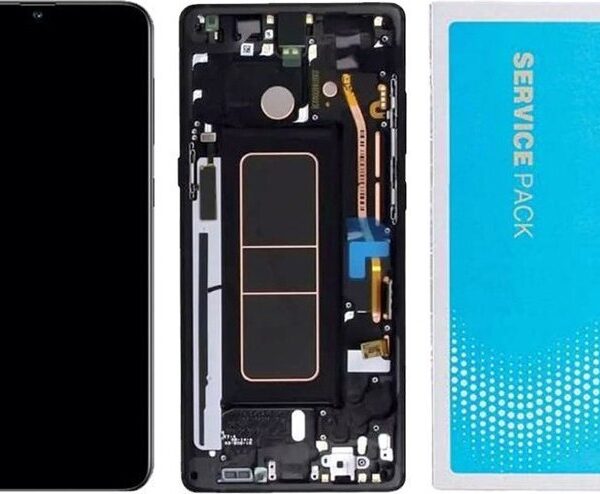 Γνήσια Οθόνη Με Μηχανισμό Αφής Samsung A515 Galaxy A51 Μαύρο GH82-21680A