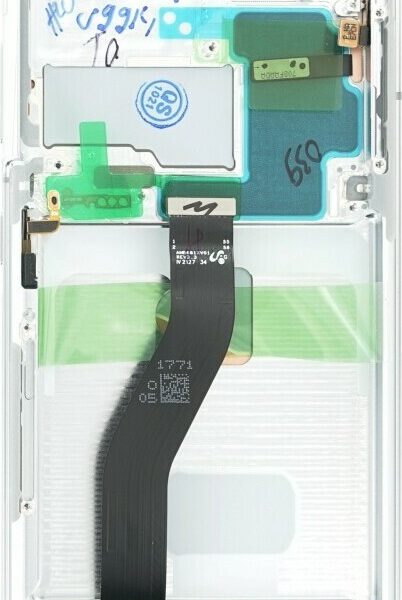 Γνήσια Οθόνη LCD και Μηχανισμός Αφής με Πλαίσιο για Samsung Galaxy για Samsung Galaxy S21 Ultra 5G GH82-26035B Silver