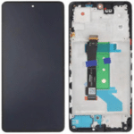 Original LCD Xiaomi Redmi Note 12 Pro+ 5g Black 560001m16u00 Service Pack
