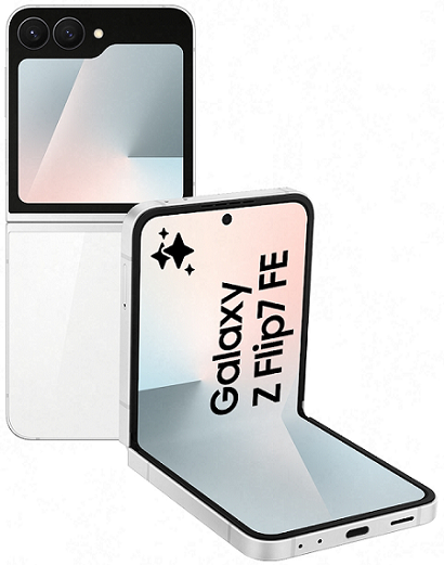 samsunggalaxyzflip7fe5gsmf741bds128gbrom8gbramwhite Samsung Galaxy Z Flip7 FE 5G (8/128GB) Λευκό - Image 1