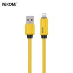 Καλώδιο Φόρτισης WK WDC-27i USB σε Lightning 1m Κίτρινο