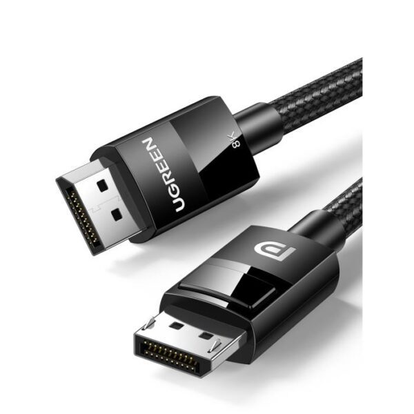 Καλώδιο DisplayPort 1.4 8K 1m UGREEN DP114 80390 με νάιλον πλέξη και επιχρυσωμένες επαφές