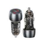 Φορτιστής Αυτοκινήτου 60W WK WP-C54 2 Θέσεων Μαύρο