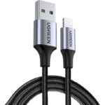 Καλώδιο Φόρτισης UGREEN US199 60156 USB to Lightning 1m Μαύρο