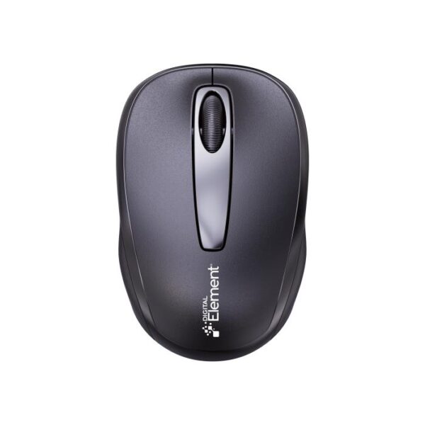 Ασύρματο οπτικό ποντίκι Element MS-145K v2.0 σε μαύρο χρώμα με νανο-δέκτη USB