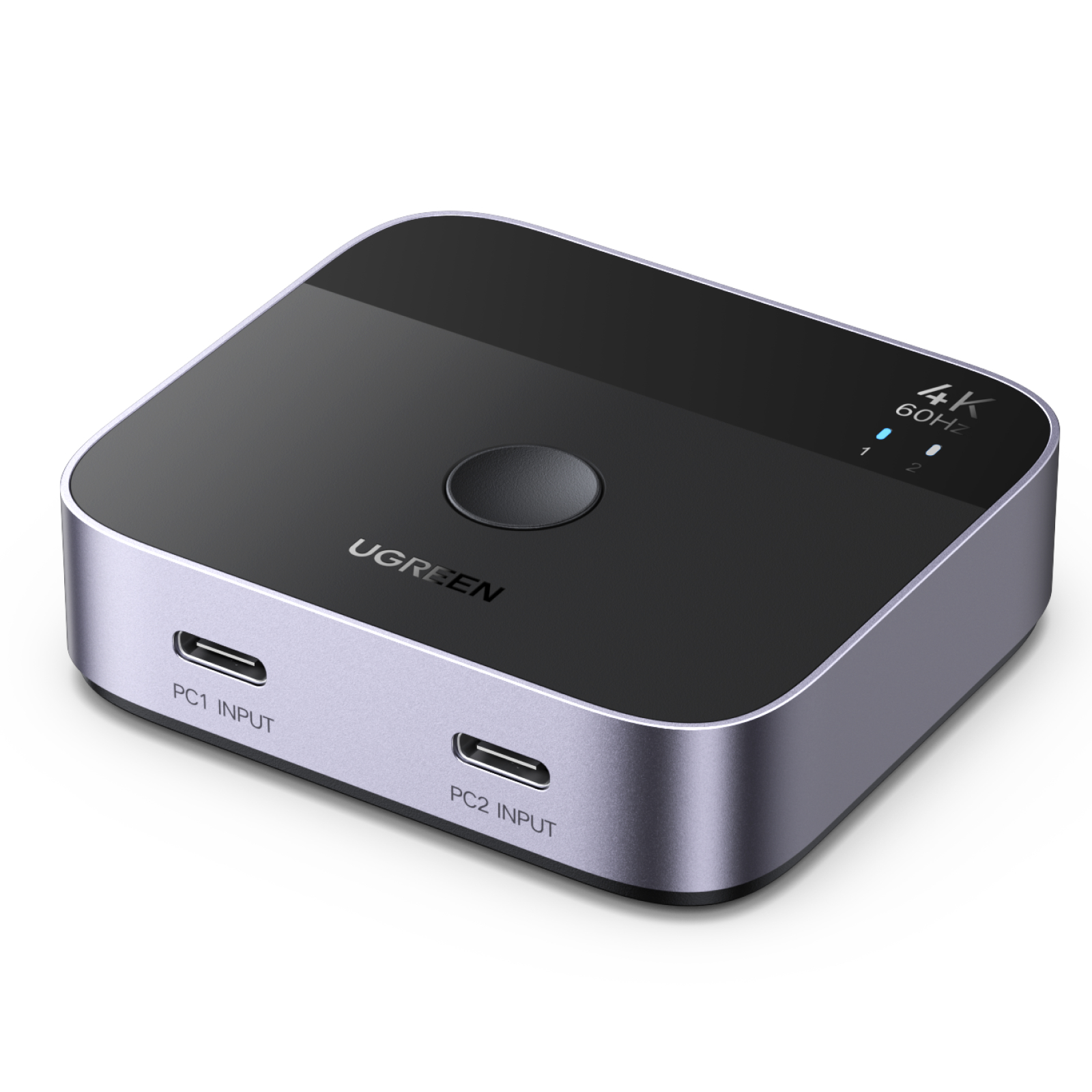 0284274 USB-C Switch 2 θέσεων 4K/60Hz UGREEN AW502 55451 - Image 1