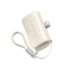 Power Bank 10000mAh PD 22,5W WK WP-113 2 Θέσεων, με καλώδιο USB-C/Lightning Μπέζ