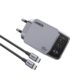 Φορτιστής Σπιτιού GaN PD 65W UGREEN X755 25871 3 Θέσεων, με καλώδιο USB-C 100W 1.5m Γκρί - Image 2