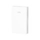 Cudy AP1300 Wall εντοιχισμένο Access Point AC1200 Gigabit PoE σε λευκό χρώμα