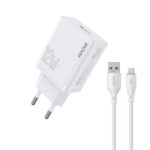 Φορτιστής Σπιτιού 12W WK WP-U76, με καλώδιο USB-C Λευκό