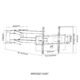 Βάση Τηλεόρασης Επιτοίχια Focus Mount WMS367-64AT 32"-80" έως 60kg - Image 3