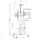 Βάση Τηλεόρασης Επιδαπέδια Focus Mount T633L 42"-85" έως 90kg - Image 3