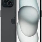 Apple iPhone 15 256GB Μαύρο - Εμπρόσθια όψη με Dynamic Island