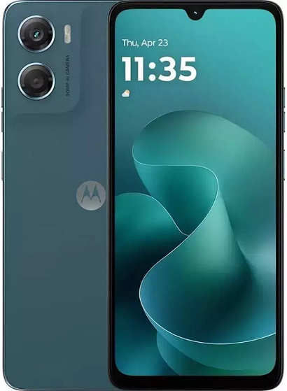 Το Motorola Moto G06 με την ευρεία οθόνη 90Hz και τον κομψό, λεπτό σχεδιασμό του