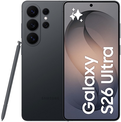 Το Samsung Galaxy S26 Ultra 5G με την επίπεδη οθόνη Dynamic AMOLED 2X και το S Pen