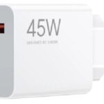 Xiaomi Φορτιστής 45W Turbo Charging λευκός με θύρα USB-A