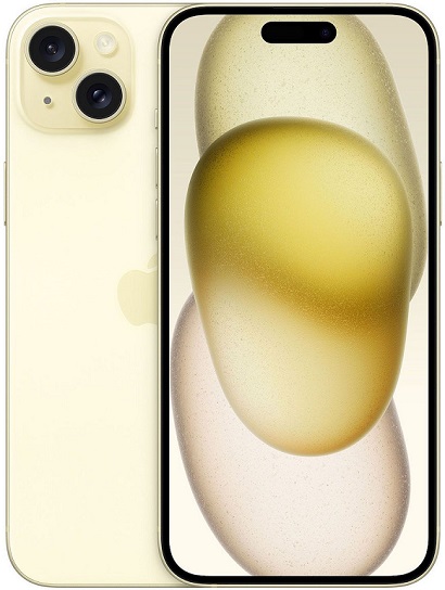 Apple iPhone 15 128GB σε κίτρινο χρώμα με Dynamic Island και διπλή κάμερα