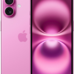 Apple iPhone 16 128GB Pink - Μπροστινή όψη