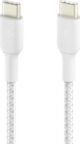 Belkin Braided USB 2.0 Cable USB-C male - USB-C 60W PD Λευκό 1m - Image 4