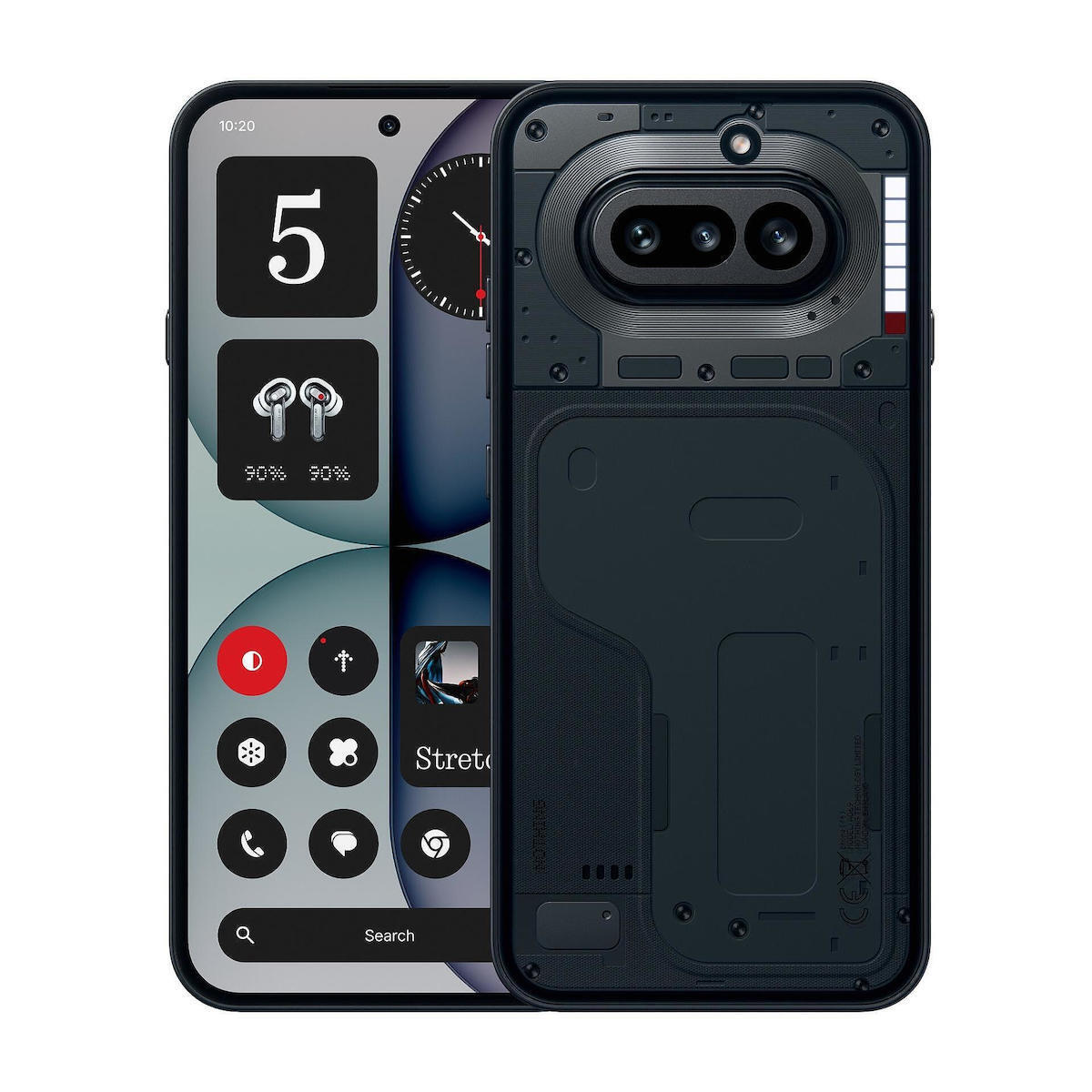 20260421114440_nothing_phone_4a_5g_dual_sim_12_256gb_mayro Nothing Phone 4a 5G 256GB smartphone με AMOLED οθόνη 6.78" 120Hz, τριπλή κάμερα 50MP και Glyph Bar