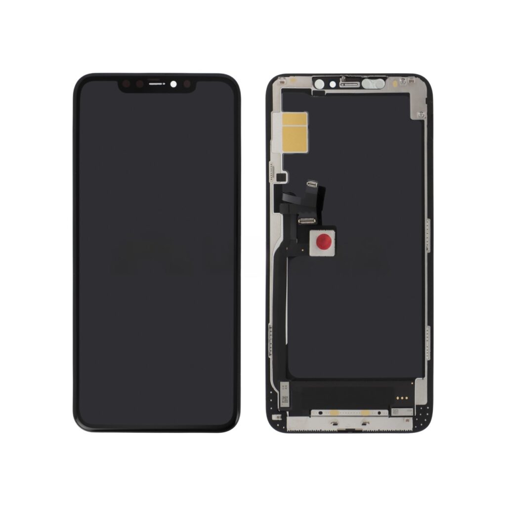 Οθόνη Soft OLED iPhone 11 Pro Max μαύρη με μηχανισμό αφής
