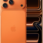 iPhone 17 Pro Max 512GB Cosmic Orange smartphone με τριπλή κάμερα 48MP σε πορτοκαλί χρώμα