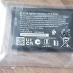 HMD BATTERY BL-25AA 2500 mAh 3.7v 9.25wH ORIGINAL BULK