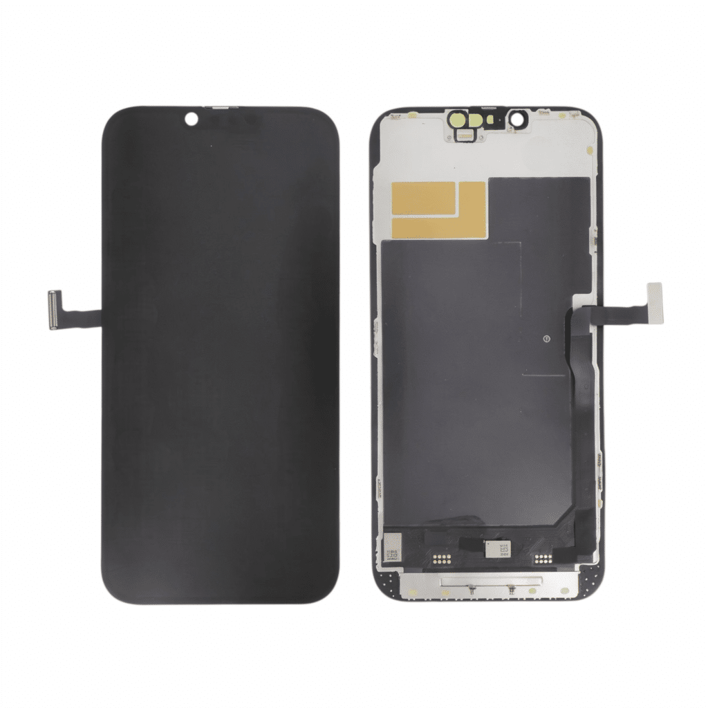 Οθόνη Soft OLED iPhone 15 Pro Max μαύρη με μηχανισμό αφής 120Hz
