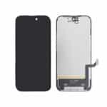 Οθόνη Soft OLED iPhone 15 μαύρη με μηχανισμό αφής και τεχνολογία BOLT