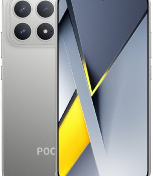 Xiaomi Poco F8 Pro 512GB Ασημί smartphone με Snapdragon 8 Elite, κάμερα 50MP OIS και οθόνη AMOLED 120Hz