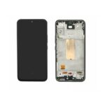 Οθόνη Samsung Galaxy A54 5G Μαύρη γνήσια Service Pack GH82-31231A με μηχανισμό αφής και πλαίσιο