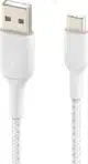 Belkin Braided USB 2.0 Cable USB-C male - USB-A 15W Λευκό 1m - Image 2