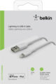 Belkin Coated Mfi Cert USB to Lightning Cable Λευκό 1m - Image 3