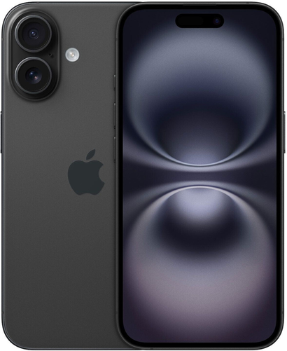 Apple iPhone 16 Black 128GB με οθόνη Super Retina XDR 6,1 ιντσών και διπλή κάμερα 48MP