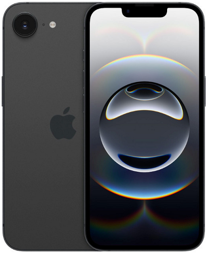 iPhone 16e 256GB Μαύρο smartphone Apple με κάμερα 48MP και chip A18