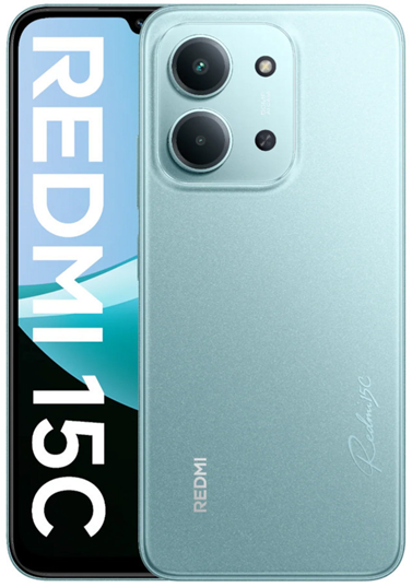 Xiaomi Redmi 15C 5G Mint Green 4/128GB με 5G, οθόνη 6,9 ιντσών 120Hz και κάμερα 50MP