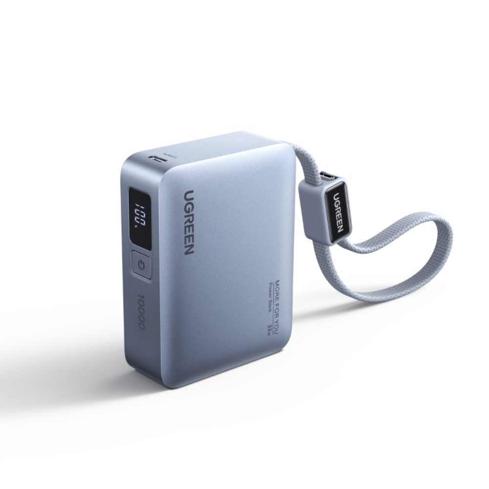 0286533 Power Bank 10000mAh 33W UGREEN PB584 75173B 2 Θέσεων, με καλώδιο USB-C - Image 1