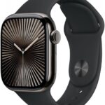 APPLE WATCH SERIES 10 42MM SLATE TITANIUM BLACK SPORT BAND M/L + CELLULAR EU