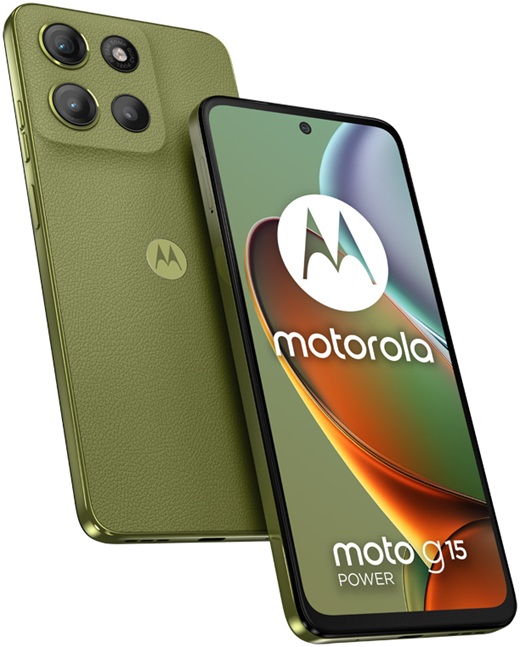 motorolamotog15powerdualsim8gb256gbiguanagreen MOTOROLA MOTO G15 POWER 256GB ROM/8GB RAM IGUANA GREEN EU - Image 1