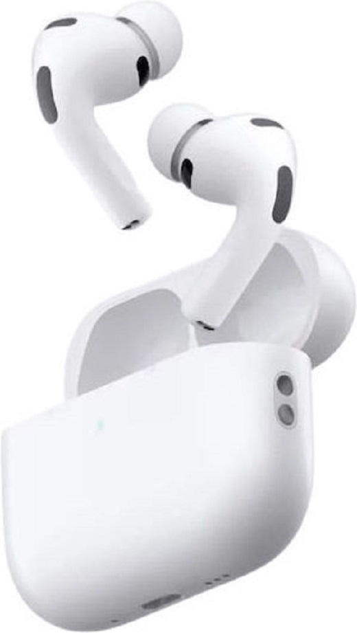 appleairpodspro3rdgenerationinearbluetoothwhite Apple AirPods Pro 3 In-ear Bluetooth Handsfree Ακουστικά με Αντοχή στον Ιδρώτα και Θήκη Φόρτισης Λευκά - Image 1