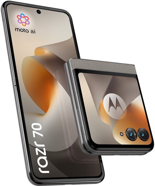 motorolarazr705g256gbrom8gbrampantonehematitestonegrey Motorola Razr 70 5G (8/256GB) PANTONE Hematite - Image 1