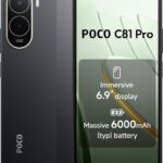 POCO C81 PRO 256GB ROM/4GB RAM BLACK EU