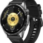 Huawei Watch GT 6 Stainless Steel 46mm Αδιάβροχο με Παλμογράφο Black