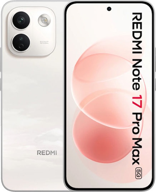 xiaomiredminote17promaxnfc5gcloudblush Xiaomi Redmi Note 17 Pro Max NFC 5G (8/256GB) Cloud Blush - Image 1