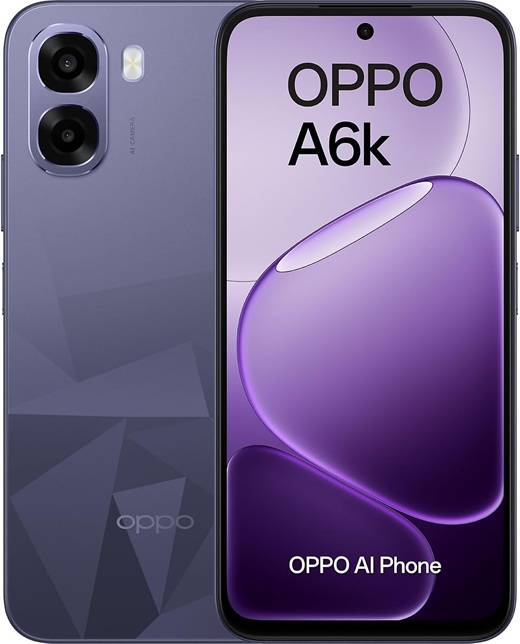 oppoa6k4g256gbrom4gbramcrystalblack Oppo A6k Dual SIM (4/256GB) Starry Black - Image 1