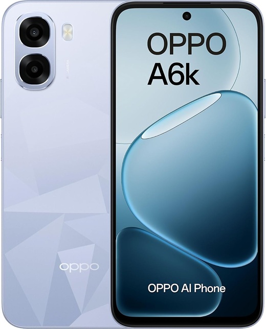 oppoa6k4g256gbrom4gbramcrystalblue Oppo A6k Dual SIM (4/256GB) Blue - Image 1